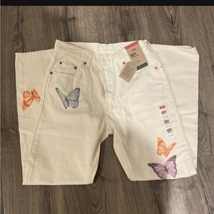 501 butterfly levis